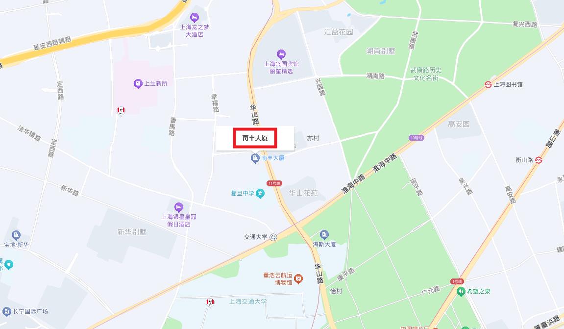 南丰大厦交通区位图